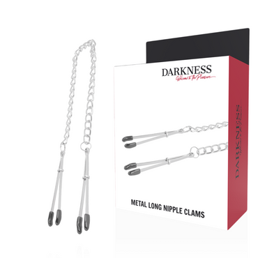 DARKNESS - Adjustable Metal Nipple Clamps by DelighToys