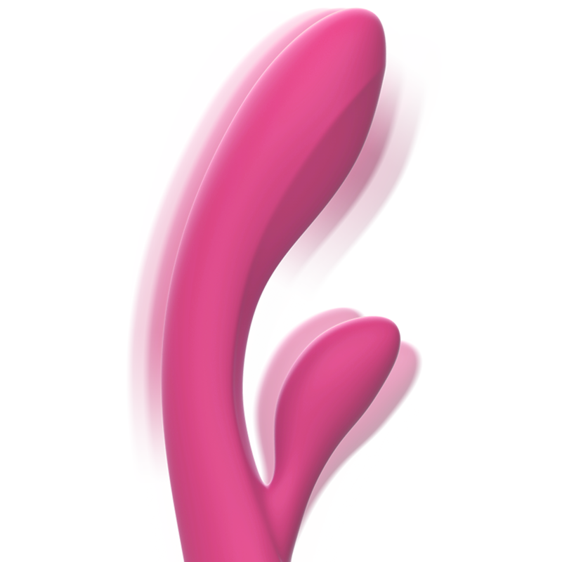 Intense - Luigi Rabbit Vibrator Pink Liquid Silicone