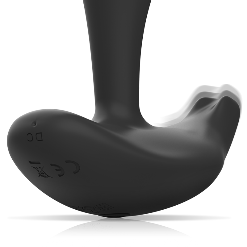 Experience intense anal stimulation with the Black Silver Remote Control Anal Plug. Body-safe silicone, waterproof (IPX6), remote-controlled, rechargeable.5