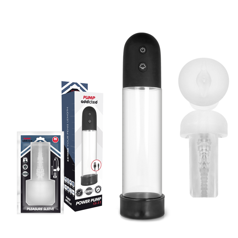 PUMP ADDICTED - DelighToys Rx11 Automatic Masturbator Pump
