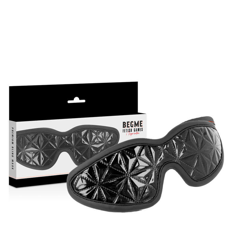 Begme - Black Edition Premium Blind Mask With Neoprene Lining