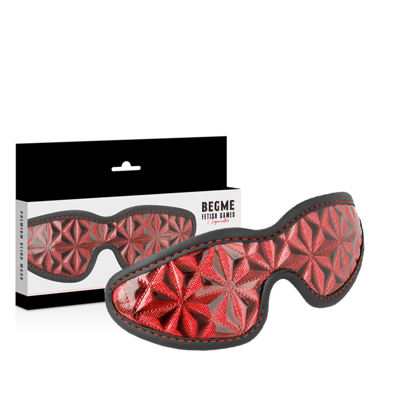 Begme - Red Edition Premium Blind Mask With Neoprene Lining