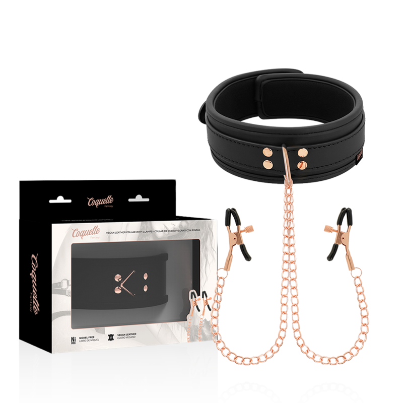 DelighToys - Coquette Chic Desire Fantasy Nipple Clamp Necklace with