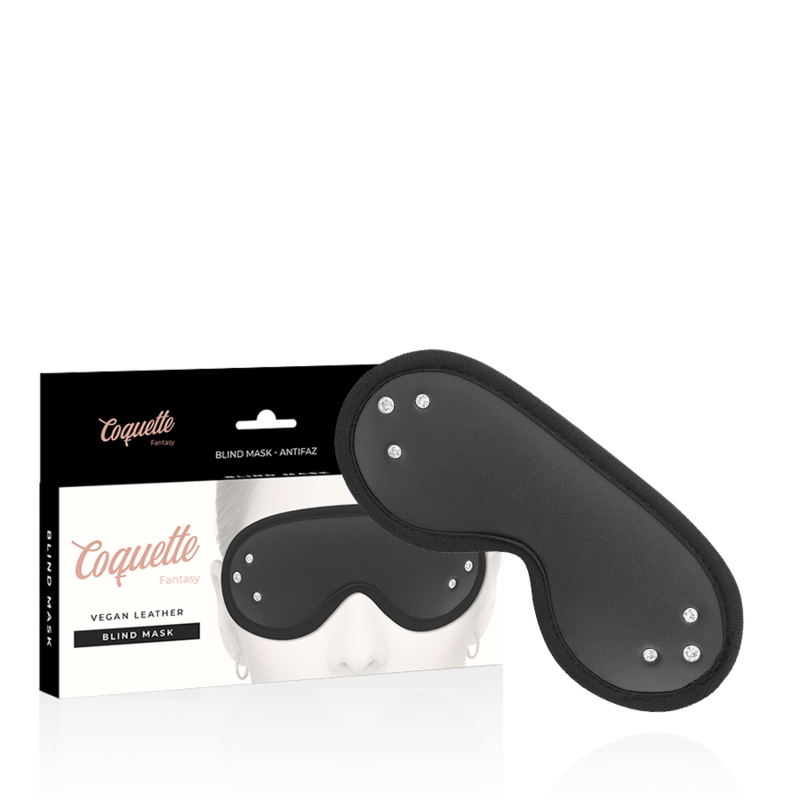 COQUETTE CHIC DESIRE - Fantasy Vegan Leather Mask with Neoprene Lining (1)