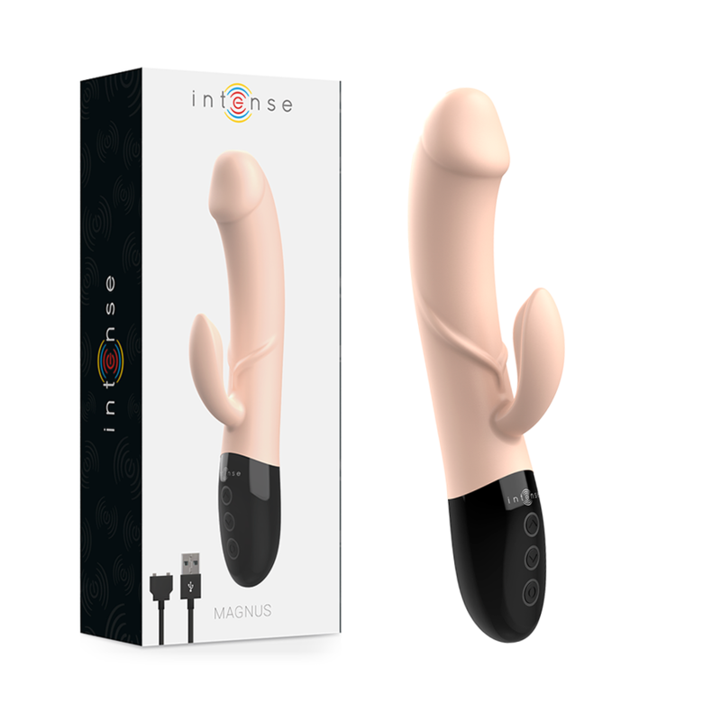 INTENSE - Magnus Dual Natural Rechargeable Vibrator by DelighToys