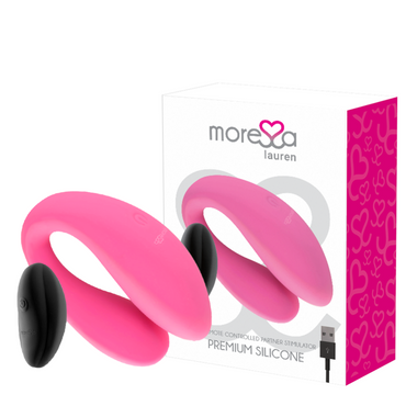 MORESSA - Lauren Remote Control Dual Vibrator for Couples by DelighToy