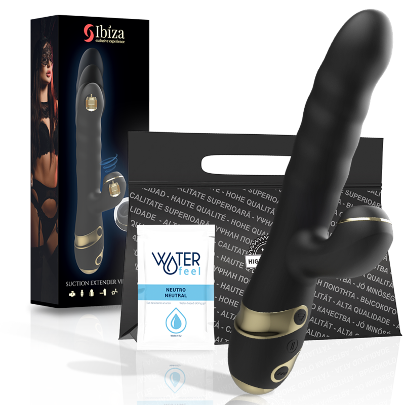 IBIZA - Up & Down Vibrator with Clitoral Suction by DelighToys