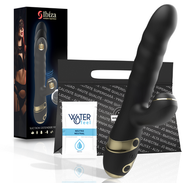 IBIZA - Up & Down Vibrator with Clitoral Suction by DelighToys