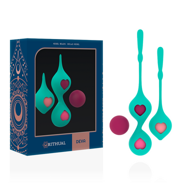 Rithual Deva Pelvic Floor Training Set with Weighted Balls – Sex Toy Kits – product photo 2