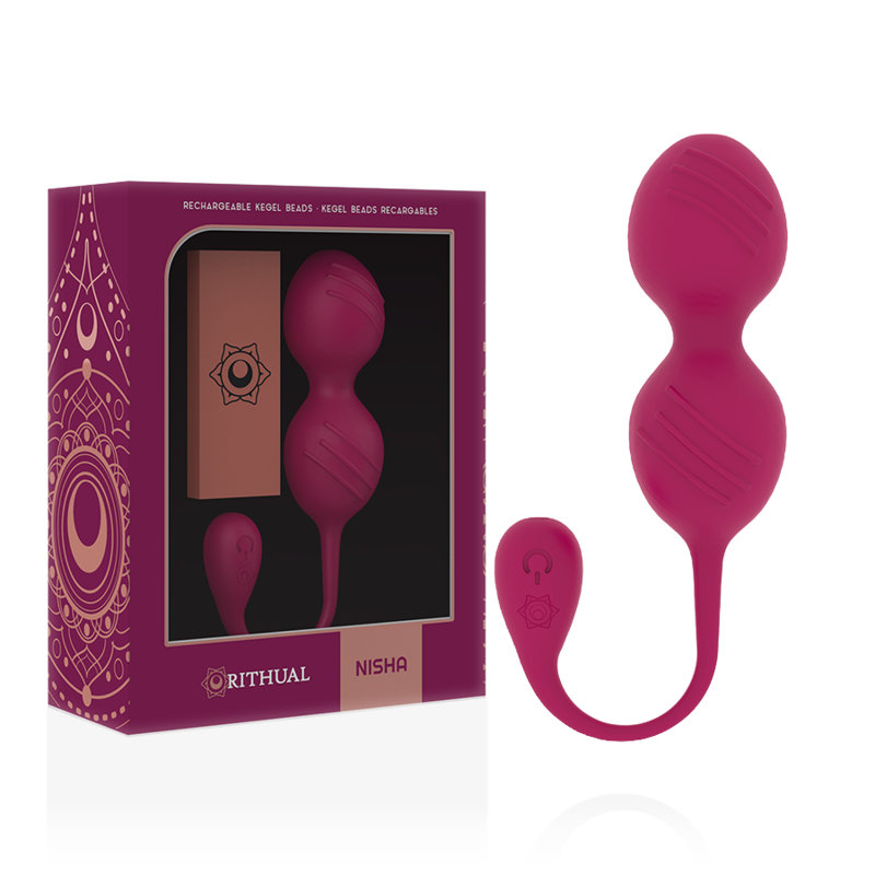 RITHUAL - DelighToys Nisha Rechargeable Medical Silicone Kegel Balls Orchid