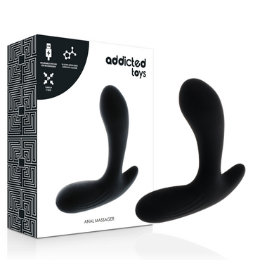 Addicted Toys - Anal Massager Black Vibration Vibrator – Vibrators – product photo 2