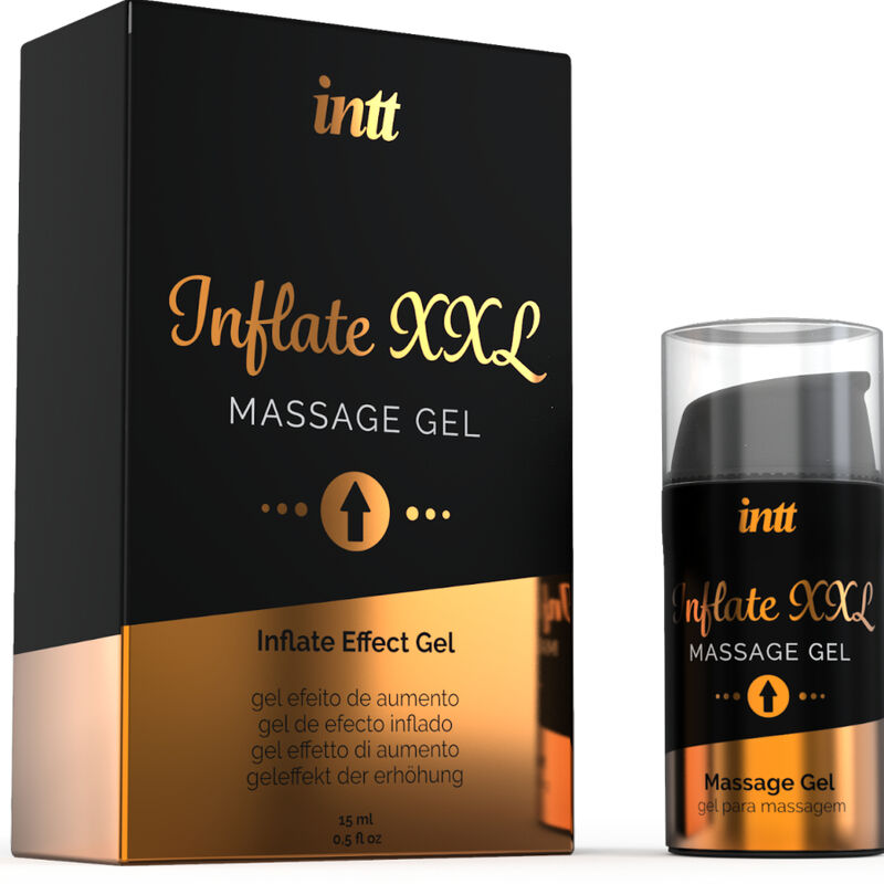 INTT - Inflate XXL – Vasodilator Gel to Enhance Erection and Sensitivity