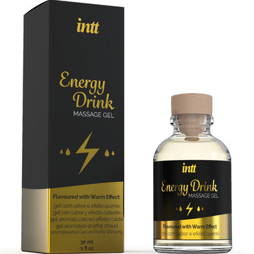 INTT - DelighToys Intt Massage Gel Flavored Energy Drink Aroma and Warming