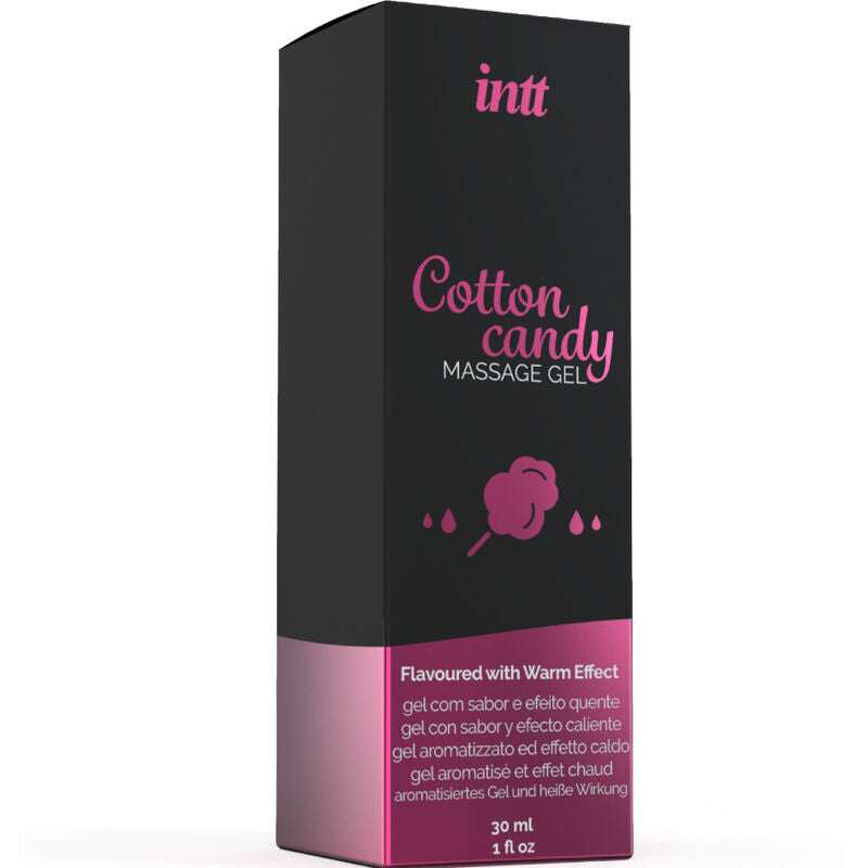 INTT - DelighToys Cotton Candy Massage Gel Warming Sensation – 30ml