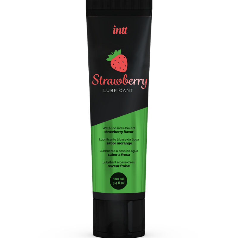 INTT - DelighToys Intt Water – Based Lubricant – Strawberry Flavor, 100ml