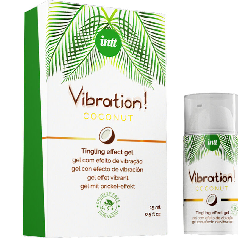 INTT - DelighToys Intt Vegan Vibration Gel – Stimulating Coconut Scented