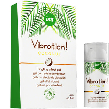INTT Vegan Vibration Gel Coconut Stimulating Liquid Vibrator – Vibrators – product photo 2