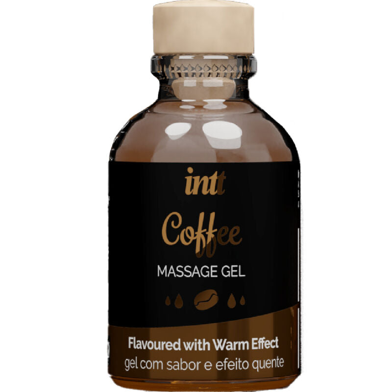 INTT - DelighToys Intt Coffee Flavor Massage Gel Warm Sensation – 30ml