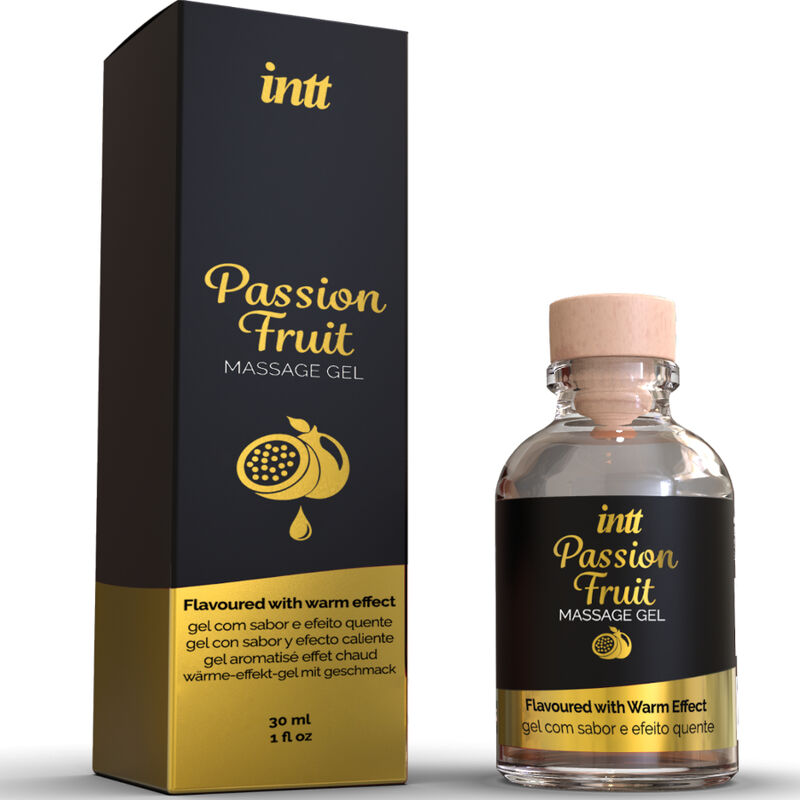 INTT - DelighToys Passion Fruit Massage Gel Warming Sensation – 30ml