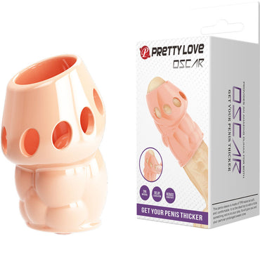 PRETTY LOVE - DelighToys Oscar Natural Penis Thicker Sleeve