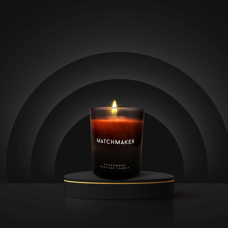 Eye Of Love - Matchmaker Black Diamond Massage Candle Attract Her 150 Ml