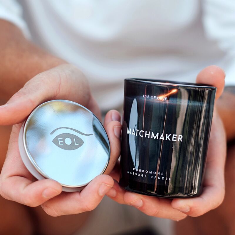 Eye Of Love - Matchmaker Black Diamond Massage Candle Attract Her 150 Ml