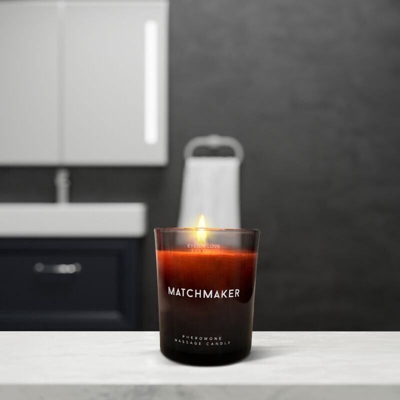 Eye Of Love - Matchmaker Black Diamond Massage Candle Attract Her 150 Ml