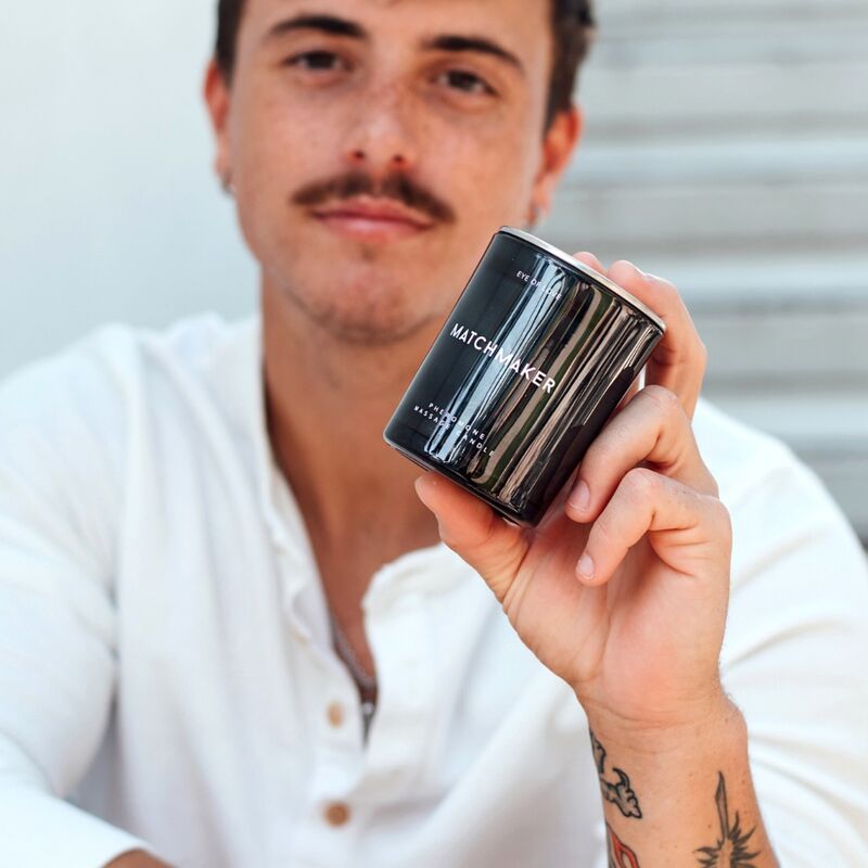 Eye Of Love - Matchmaker Black Diamond Massage Candle Attract Her 150 Ml