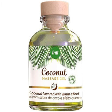 INTT - Vegan Massage Gel Coconut Flavor and Warming Effect