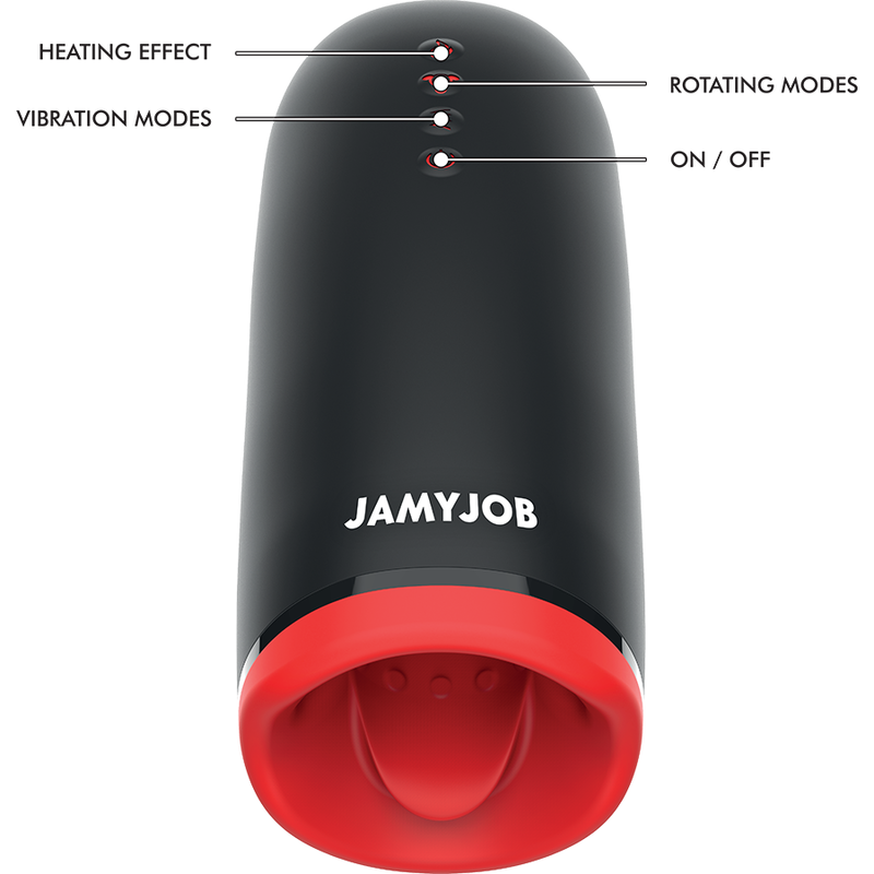 JAMYJOB - Spin – X Heating and Rotation Masturbator by DelighToys