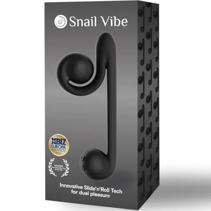 Snail Vibe - Multiaction Vibrator Black