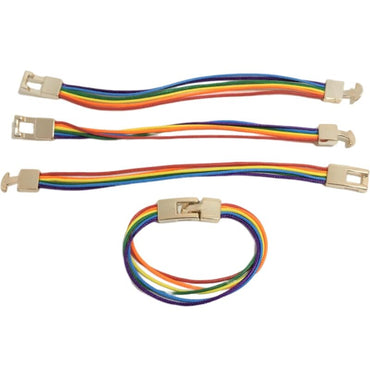 DelighToys - Pride Rope Bracelet LGBT Flag by DelighToys
