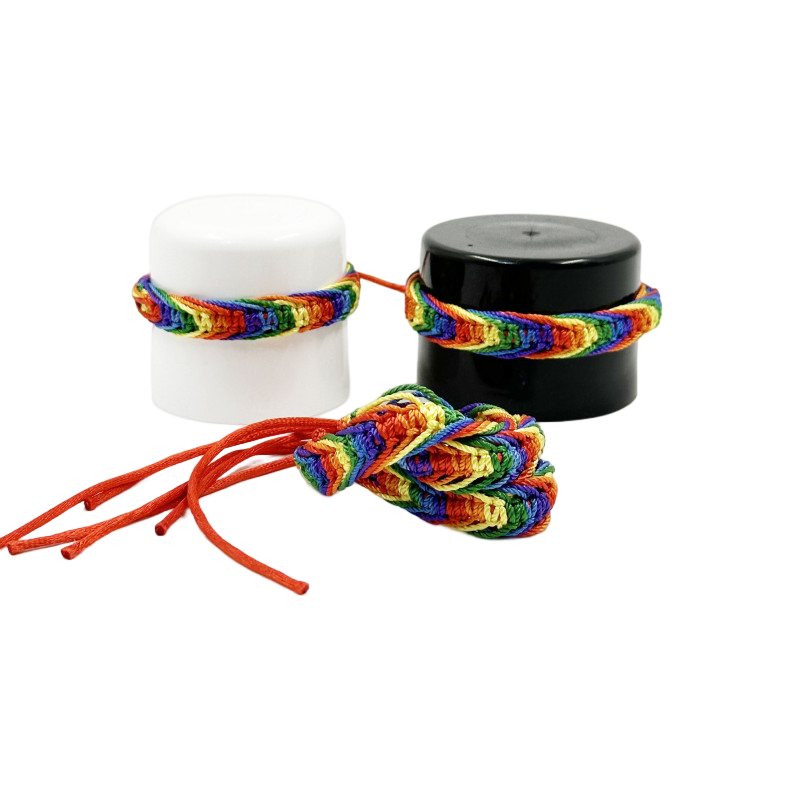 DelighToys - Pride – LGBT Flag Braided Threads Bracelet by DelighToys
