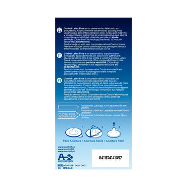 Control Free Latex-Free Polyurethane Condoms (5 Pack) – Condoms – product photo 2