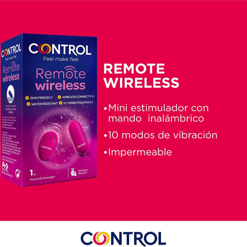 CONTROL - Wireless Remote Personal Massager by DelighToys