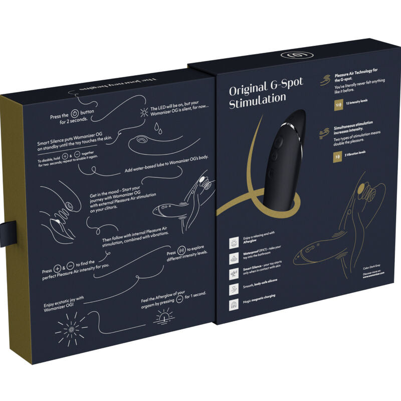 DelighToys - Womanizer OG G – Spot Vibrator Slate by DelighToys