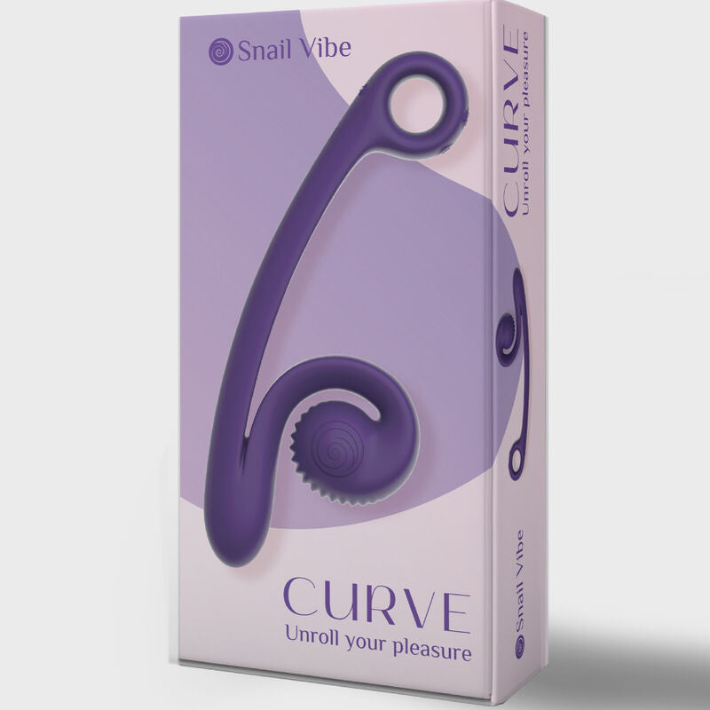 Snail Vibe - Curve Vibrator Purple