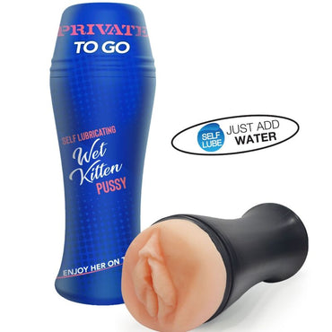 PRIVATE - DelighToys Masturbator Wet Kitten Self – Lube Travel Kit