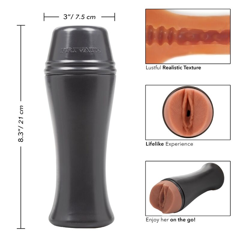 PRIVATE - DelighToys Masturbator – Compact Travel – Friendly Design