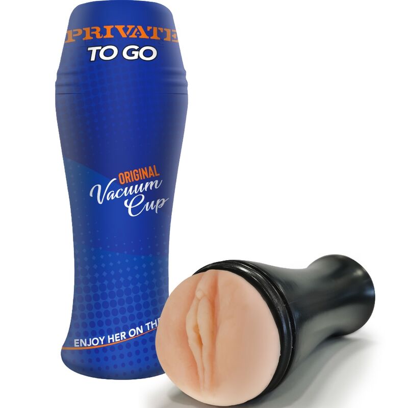 PRIVATE - DelighToys Original Masturbator Vacuum Cup To Go Compact PRIVATE - DelighToys Original Masturbator Vacuum Cup To Go Compact