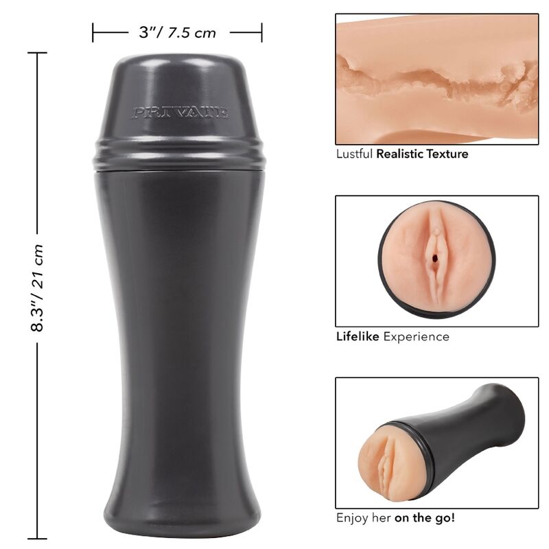 PRIVATE - DelighToys Original Masturbator Vacuum Cup To Go