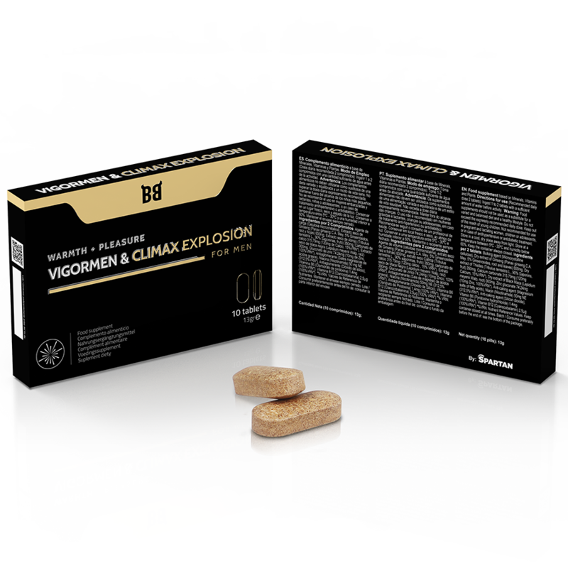 Black Bull - Vigormen & Climax Explosion Greater Pleasure For Men 10 Capsules