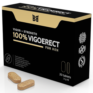 Black Bull - 100% Vigoerect Vigor + Strength For Men 20 Tablets