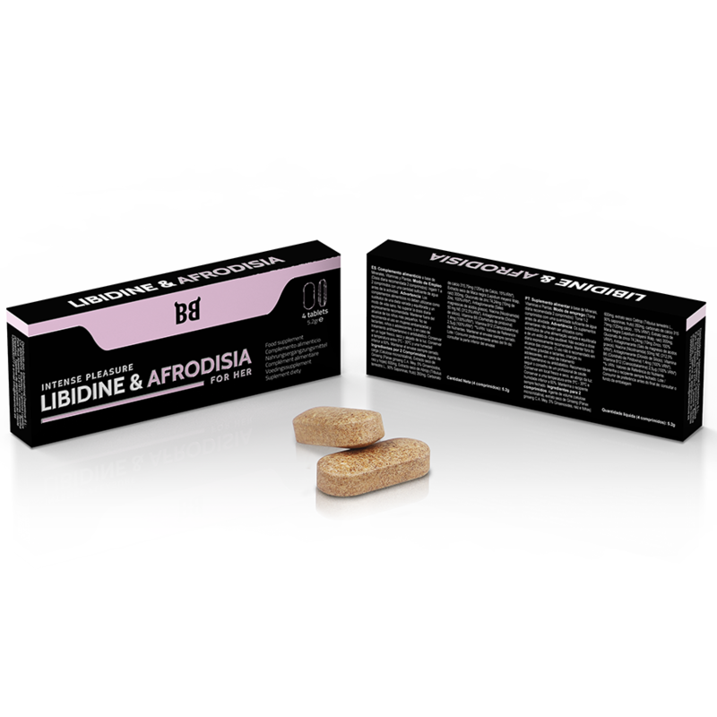 Black Bull - Libidine & Afrodisia Intense Pleasure For Her 4 Tablets