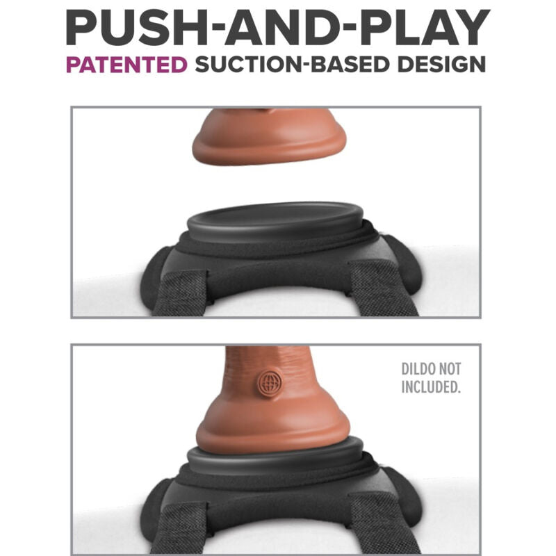 PIPEDREAMS - DelighToys Pipedreams Body Dock Lap Strap Harness