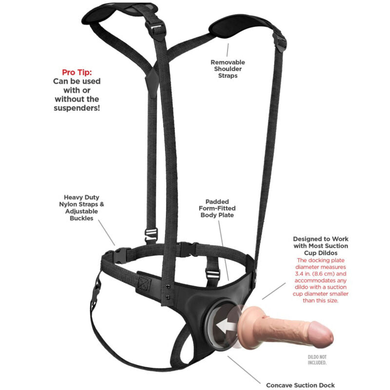 PIPEDREAMS - Strap-on – DelighToys Body Dock Strap – On Suspenders