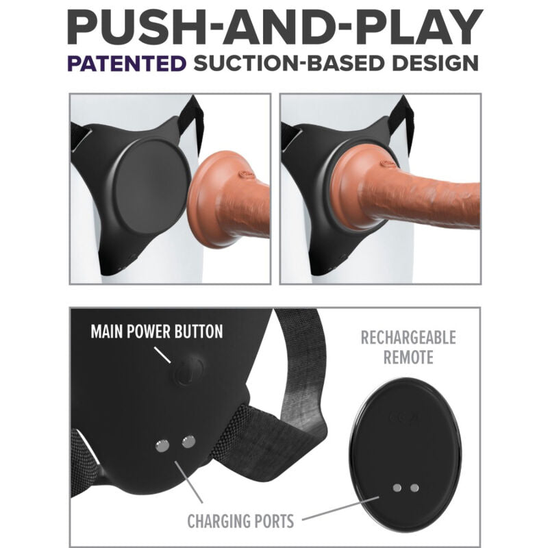 PIPEDREAMS - DelighToys Body Dock G – Spot Pro Harness Vibration