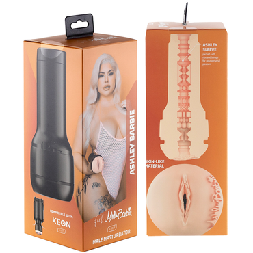 KIIROO Feel Ashley Barbie Interactive Male Stroker – Male Masturbators – product photo 2