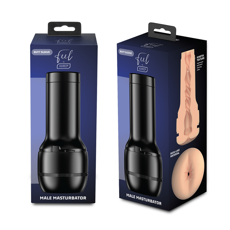 KIIROO - Feel Stroker Generic Butt Masturbator – Pale by DelighToys