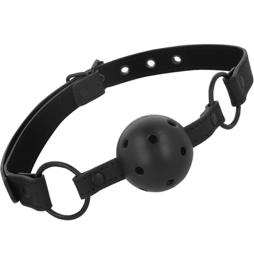 INTENSE FETISH - DelighToys Vegan Leather Muzzle – Adjustable and Comfortable
